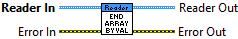 End Array (Value)